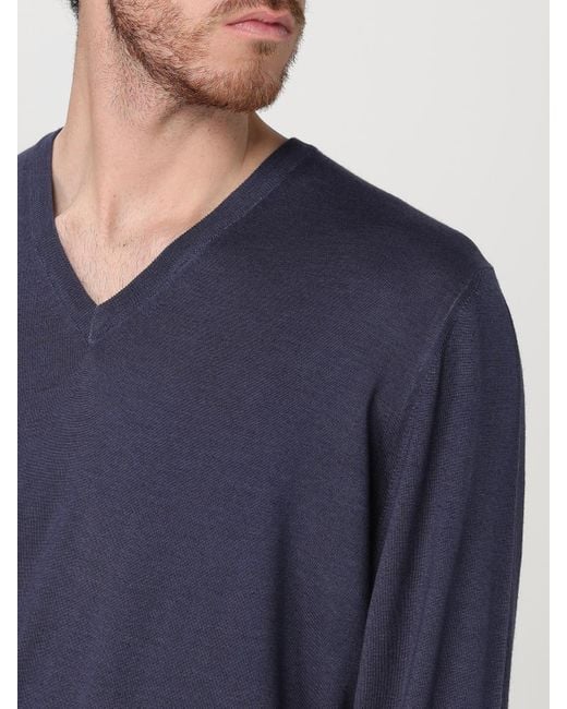 Drumohr Blue Jumper for men