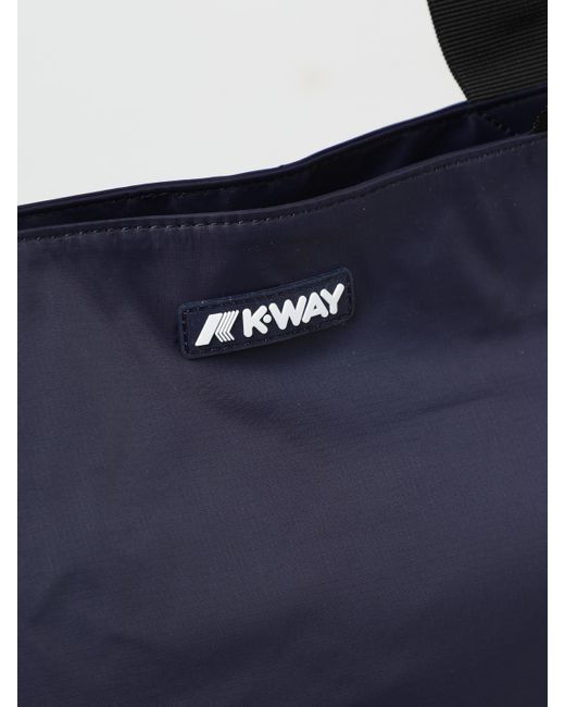 K-Way Blue Schultertasche Damen