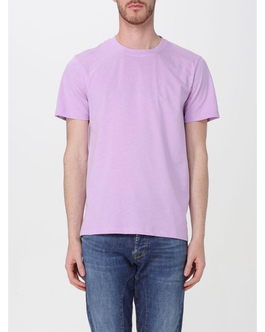 T-shirt con tasca a toppa di Peuterey in Purple da Uomo