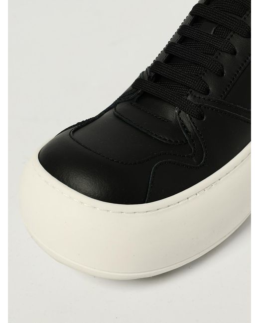 Moschino Couture Black Leather Sneakers for men