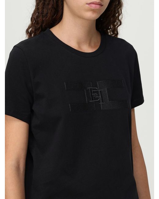 Elisabetta Franchi Black T-Shirt