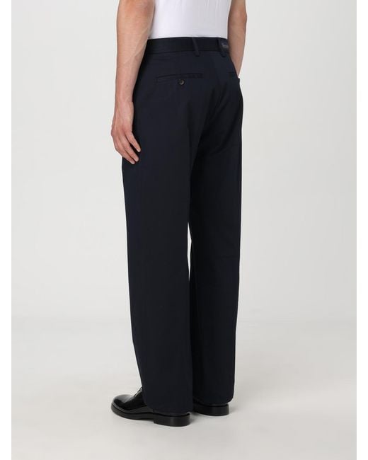 McQueen Blue Pants for men