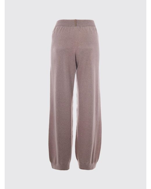 Fabiana Filippi Multicolor Straight-Leg Wool, Silk, And Cashmere Knit Trousers