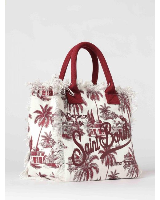 Borsa Vanity di Mc2 Saint Barth in Red