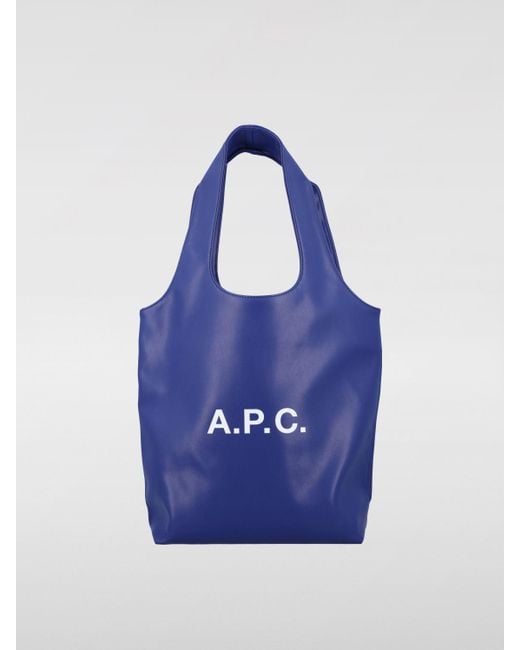 Borsa Ninon Tote di A.P.C. in Blue da Uomo