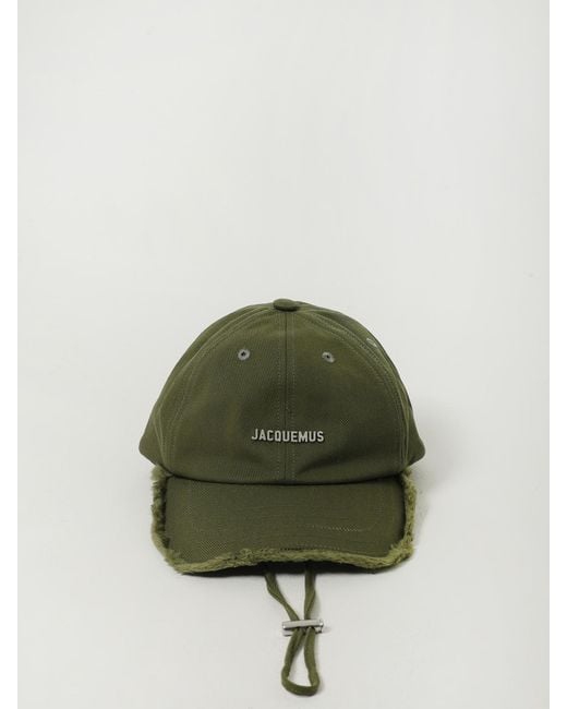 Jacquemus Green Cotton Cap