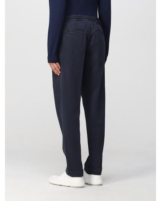 Kiton Blue Trousers for men
