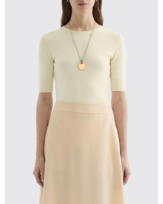 Jil Sander Natural Basic Viscose Top