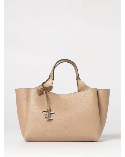 Tod's Natural Mini Leather Bag