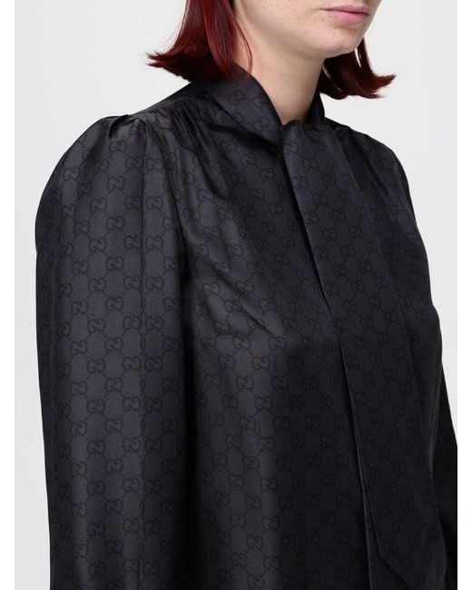 Camisa Mujer Gucci de color Blue