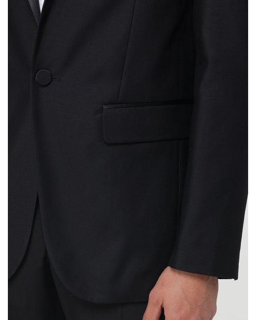 DSquared² Blue Single-Breasted Blazer for men
