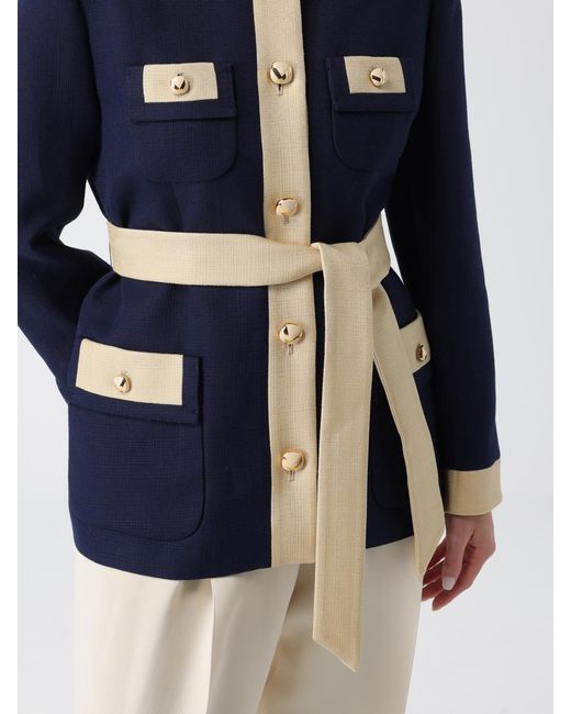 Valentino Blue Caban 38