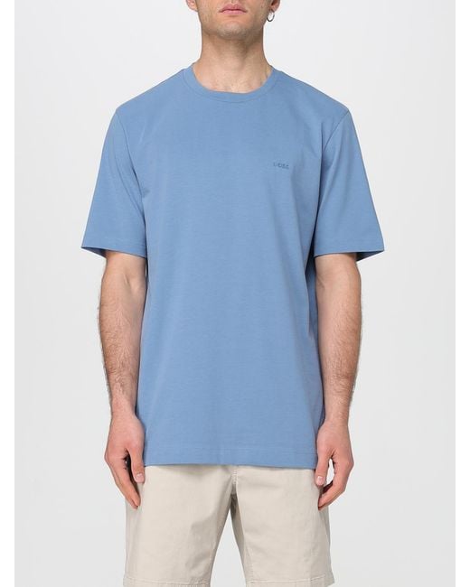 T-Shirt Basic di Boss in Blue da Uomo