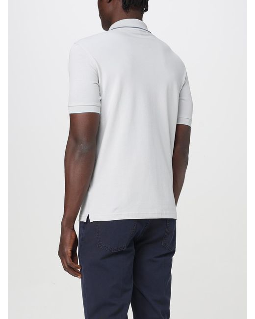 Sun 68 White Polo Shirt for men