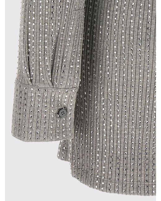 The Attico Gray Dress