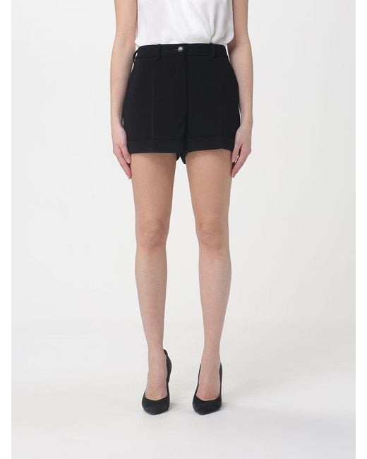 Elisabetta Franchi Black Crêpe Shorts