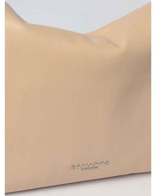 ERMANNO FIRENZE Natural Avery Faux Leather Bag