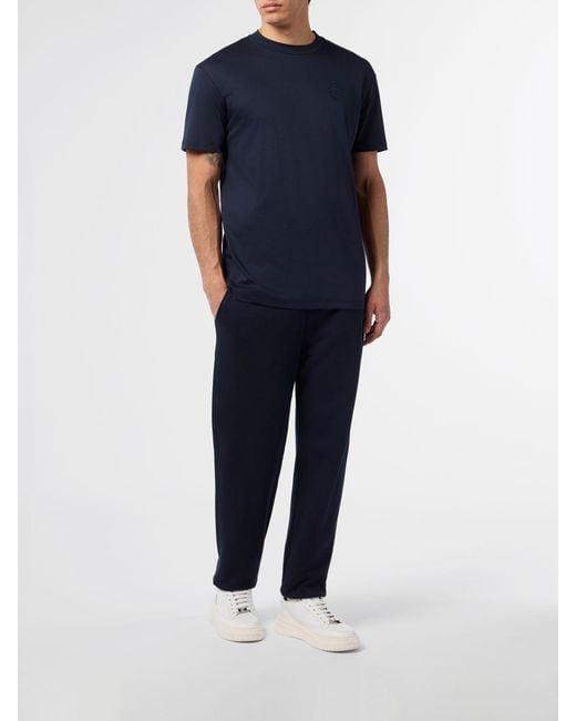 T-Shirt Basic di Billionaire in Blue da Uomo