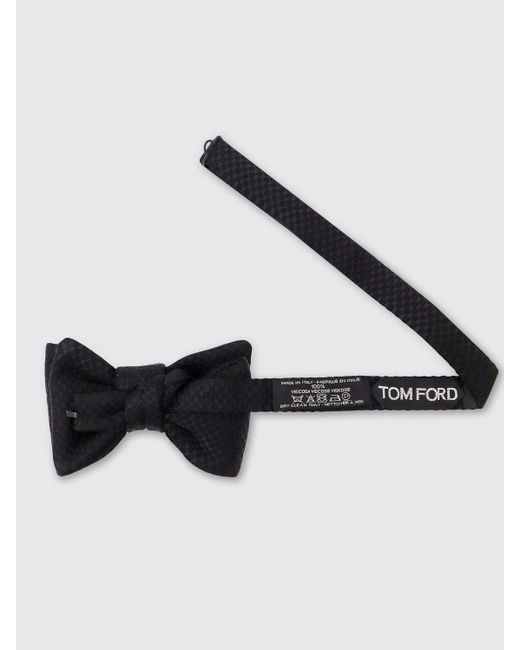 Corbata Tom Ford de hombre de color Black
