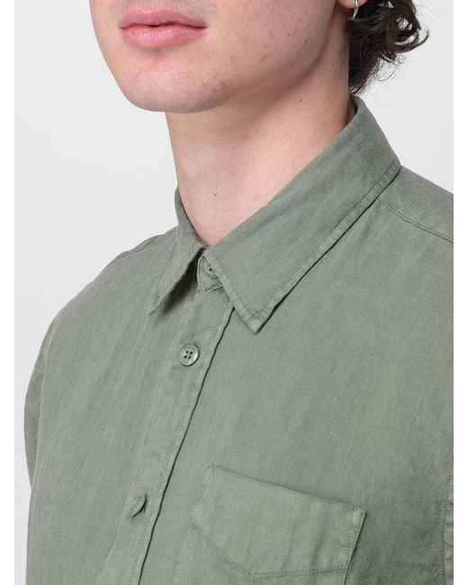 Blauer Green Linen Casual Shirt for men