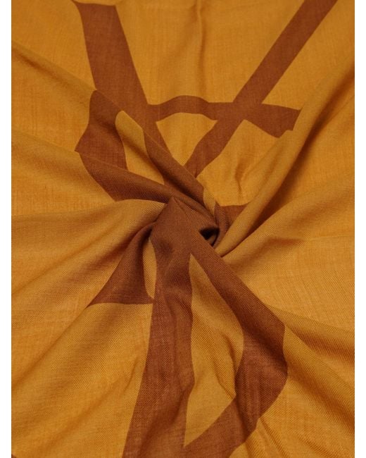 Saint Laurent Natural Scarf