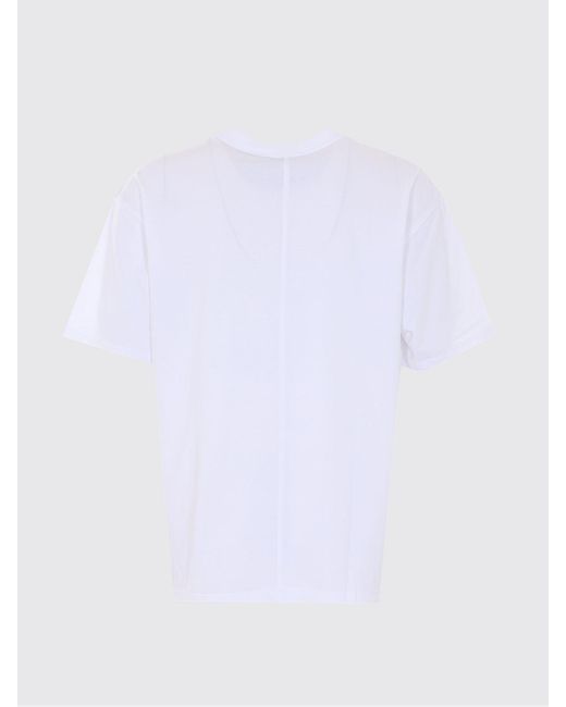 DUNST White Basic Cotton T-Shirt By for men