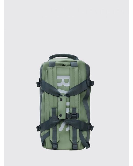 Rains Green Texel Duffel Bag Small for men