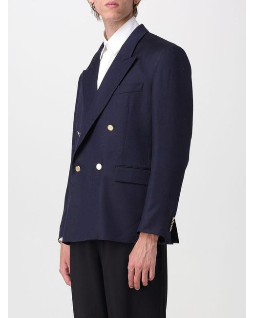 Lardini Blue Jacket for men