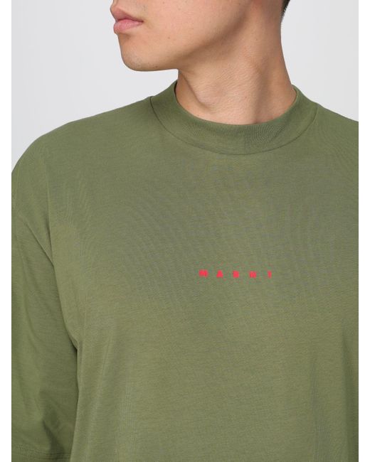 Marni T-shirt in Green für Herren