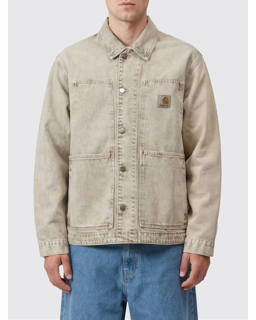Carhartt Natural Cotton Denim Jacket for men