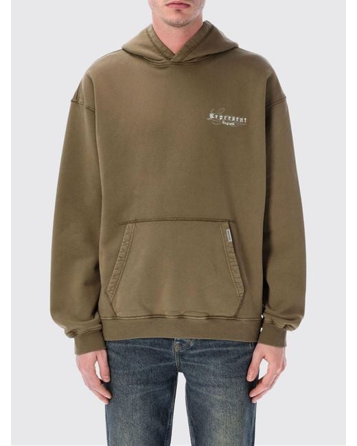 Sudadera Con Capucha De Algodón Con Logo Represent de hombre de color Natural