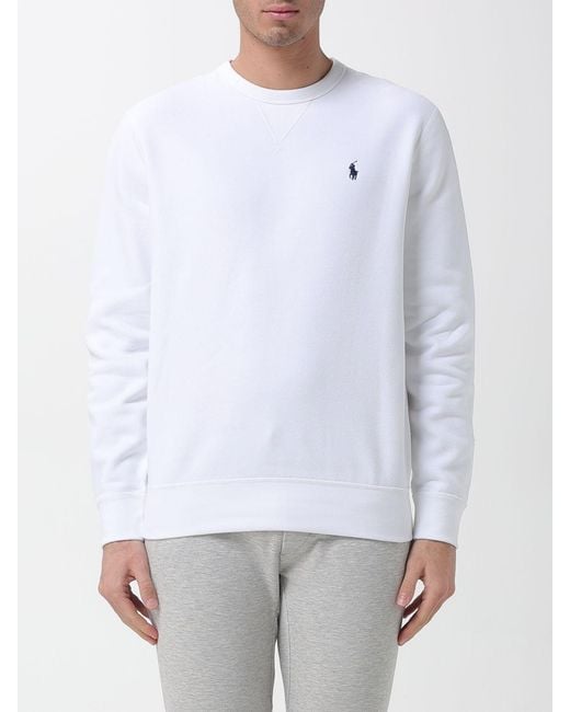 Sweatshirt Homme Polo Ralph Lauren pour homme en coloris White