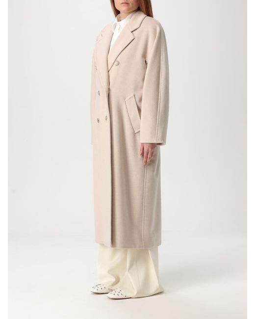 Max Mara Natural Coat Sand