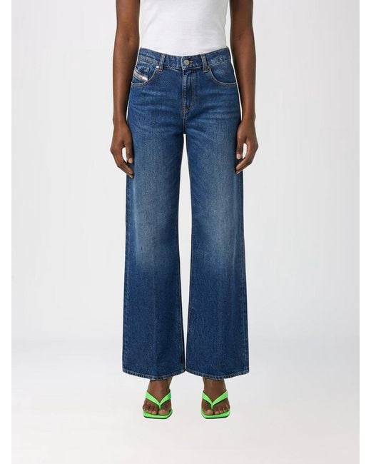 DIESEL Blue 1978 D-Akemi 5-Pocket Jeans