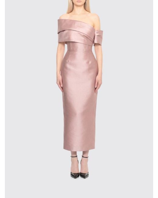 Solace London Pink Dress