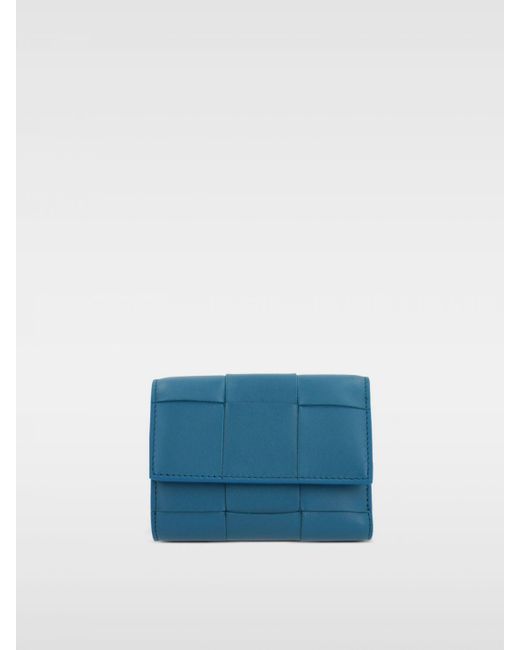 Bottega Veneta Blue Wallet