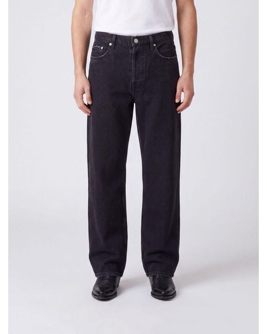 Golden Goose Deluxe Brand Blue Skate Straight Fit Mid-Rise Jeans for men