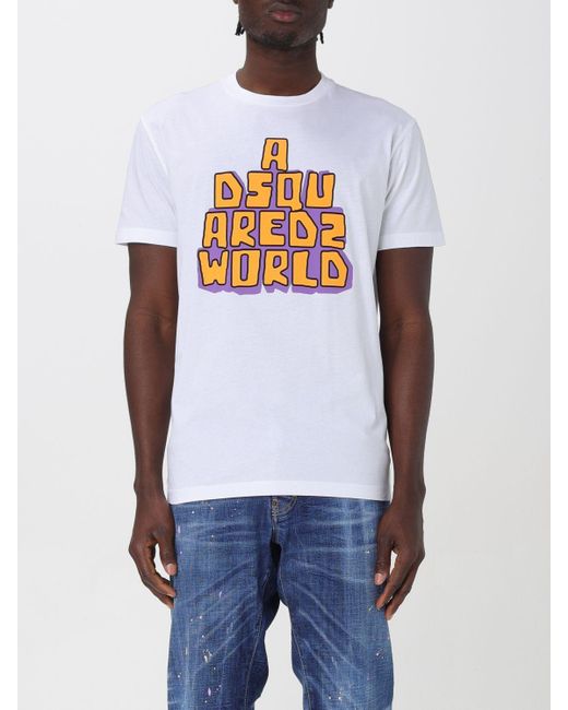 DSquared² T-shirt in White für Herren