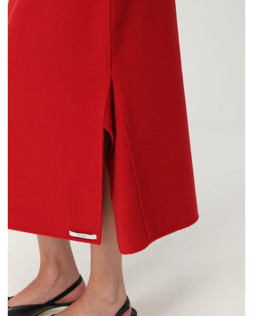 Sportmax Red Skirt