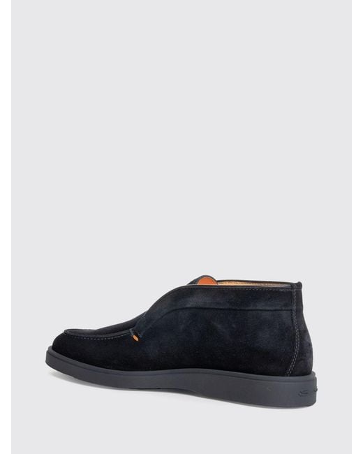 Santoni Blue Shoes for men