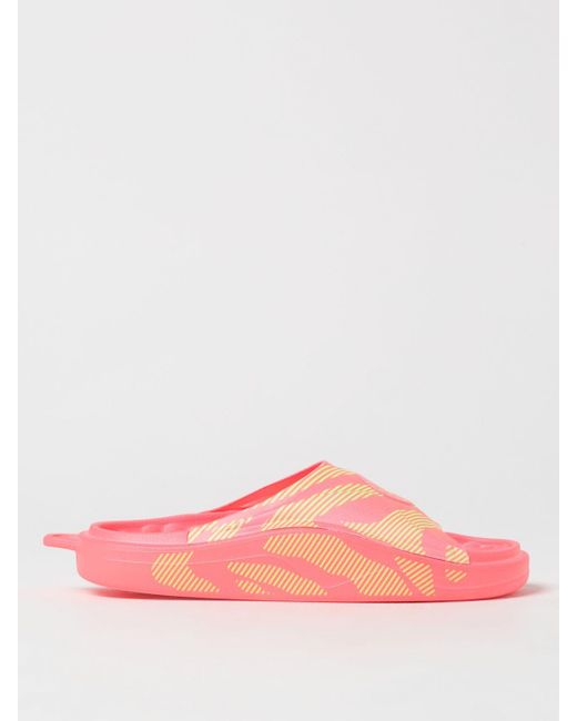 Chanclas a rayas Adidas By Stella McCartney de color Pink