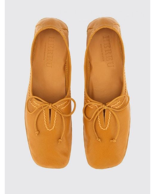 Hereu Brown Flat Shoes