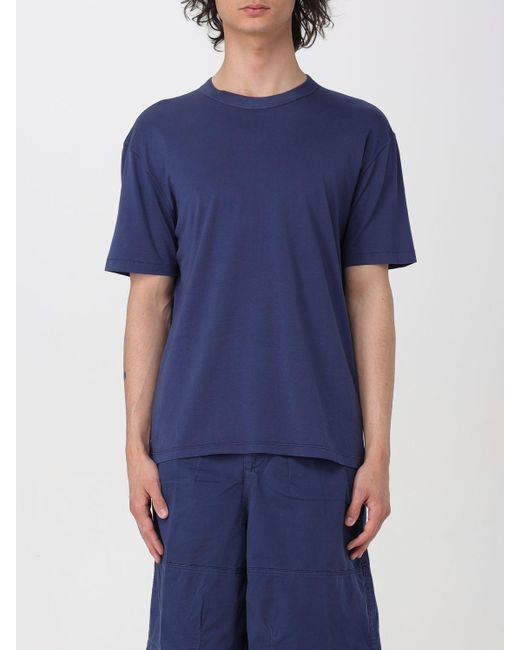 T-shirt in cotone di C P Company in Blue da Uomo
