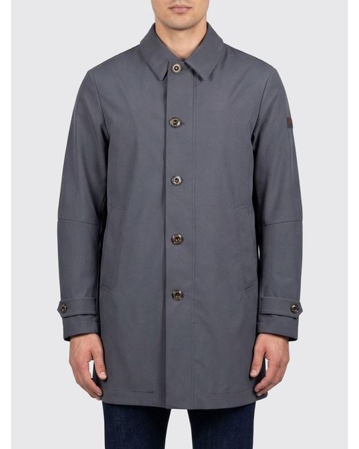 Peuterey Gray Garretson Raincoat for men
