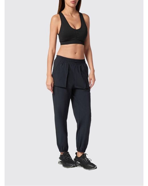 Philipp Plein Blue Technical Stretch Fabric Jogging Pants
