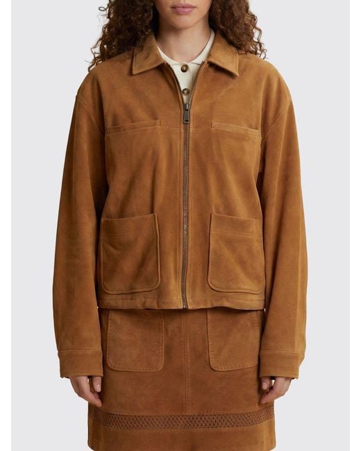 La Martina Brown Suede Jacket