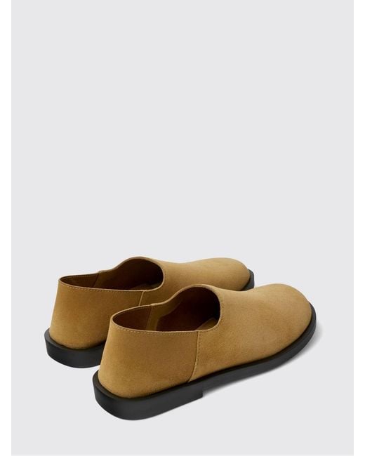 Camper Brown Don Suede Loafers for men