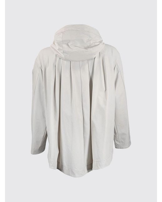 Chaqueta Cortavientos Con Capucha De Nailon Peuterey de color Gray