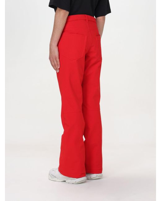 Pantalone in nylon di Balenciaga in Red