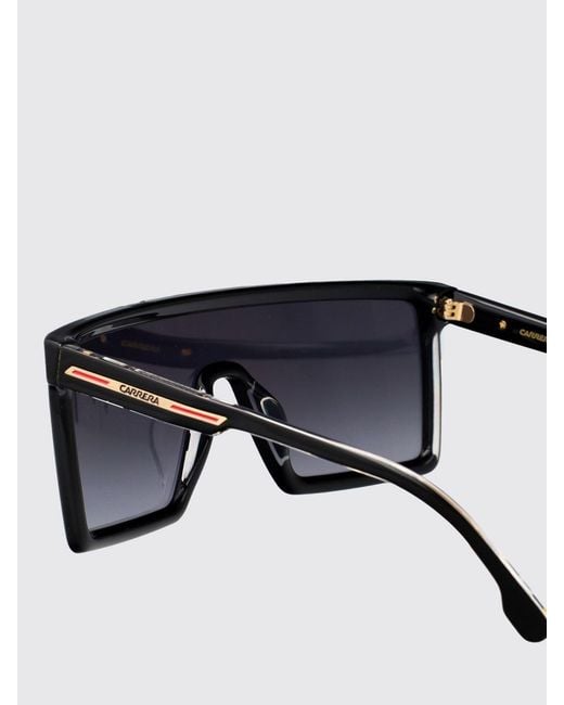 Carrera Gray Rectangular Eco-Polyamide Sunglasses With Logo for men